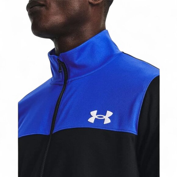 Under Armour Tracksuit Mens Size S Game Royal/Black Matching 2 pIece Set Outfit - Picture 9 of 13